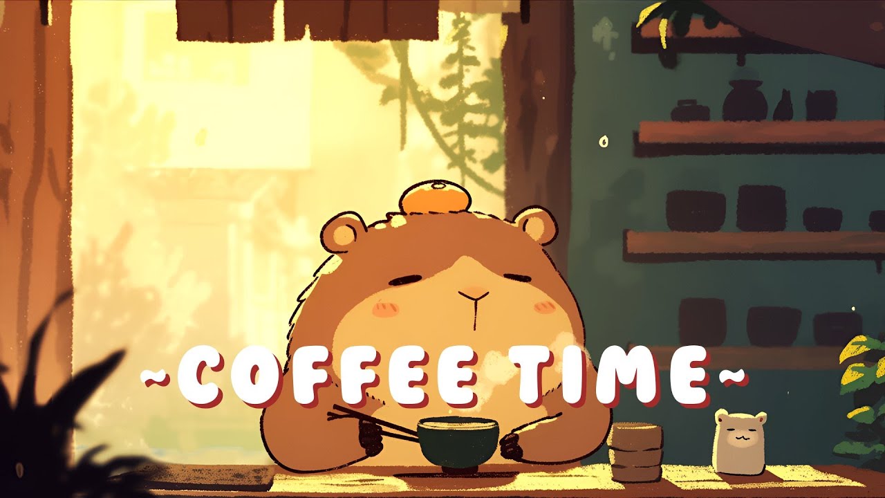 Capybara Lofi Collection - Cozy Beats for Relaxation ~ Soothing Ambiance ~ 🦫 🎮 ☕