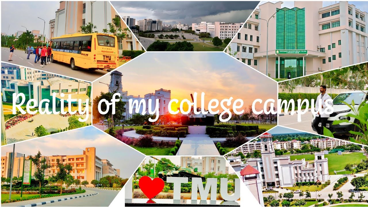 Best Campus Tour of Teerthanker Mahaveer University #collegetour #tmu #collegelife