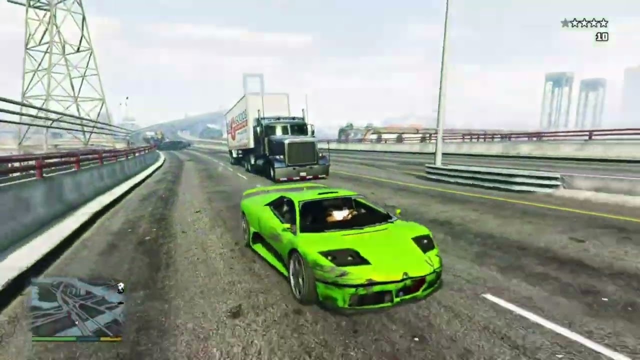 GTA 5: Police Chase my sports car #gta