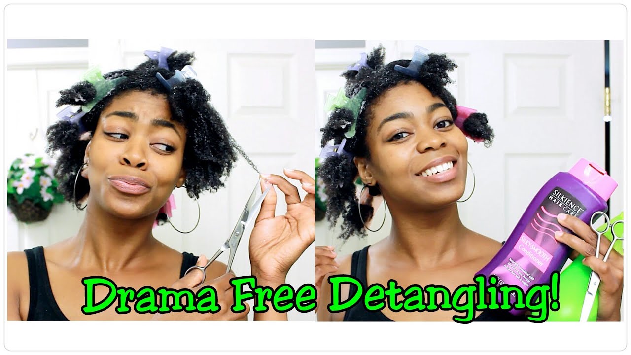 Drama Free Detangling! - (Talk Thru & Run Thru) - Wash & Go Breakdown DEMO- 4C Natural Hair