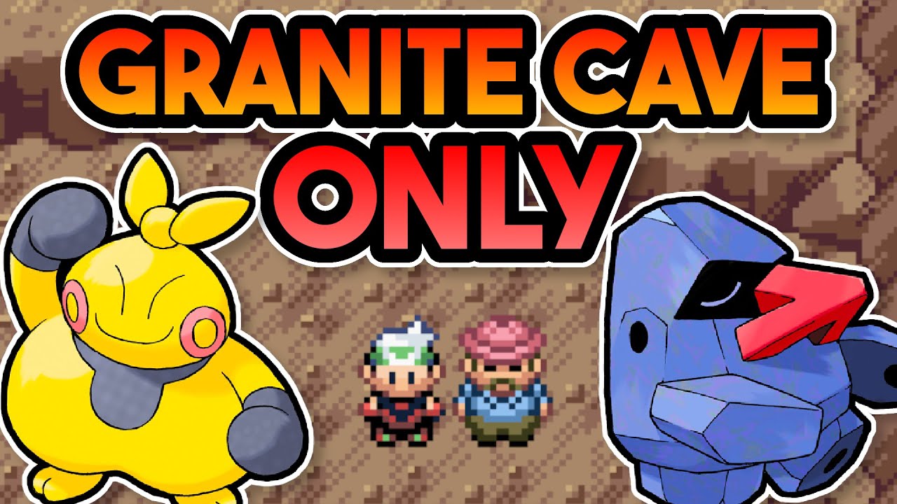 Can I Beat Pokemon Emerald with ONLY Granite Cave Pokemon?