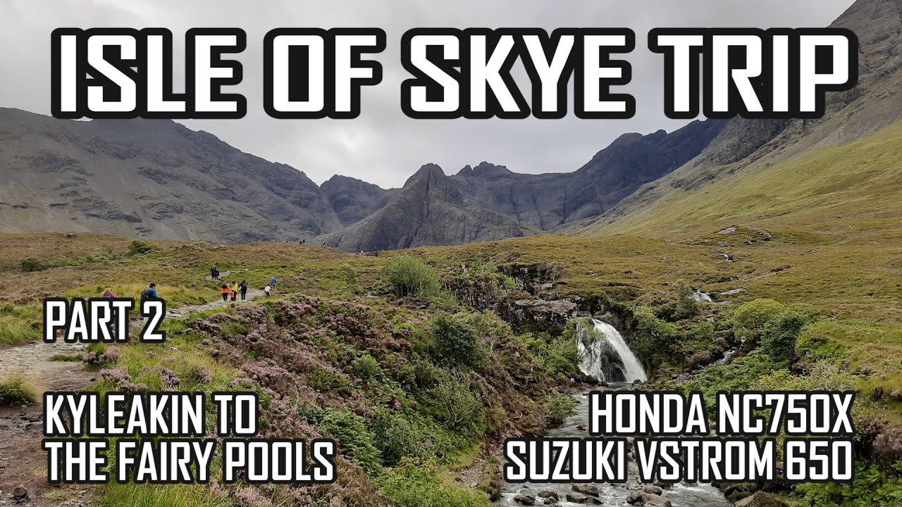 MJX Motoblog - Isle of Skye Trip - PART 2 - Suzuki Vstrom 650
