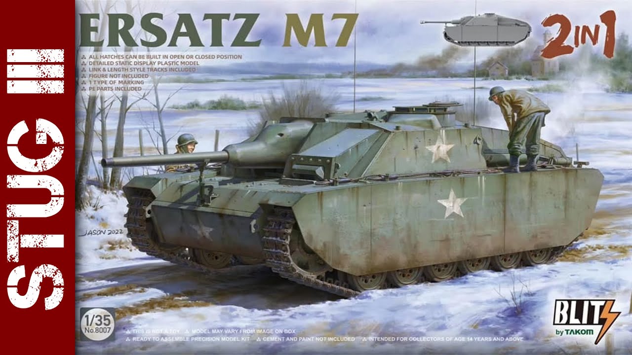 Building Takom's Ersatz Stug III (1/35 scale model)