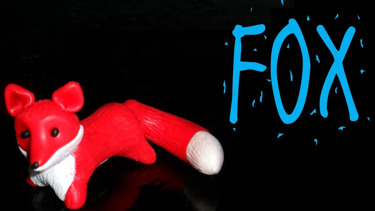 POLYMER CLAY FOX - TUTORIAL