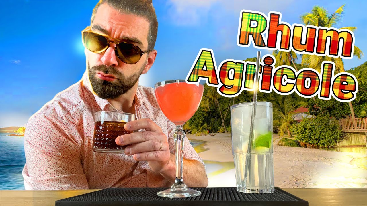 3 cocktails au RHUM AGRICOLE!