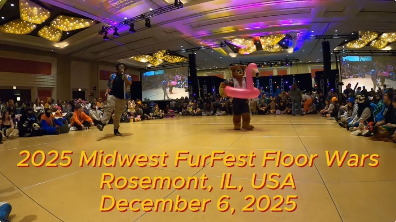 2025 Midwest FurFest Floor Wars - Main Stage All Battles