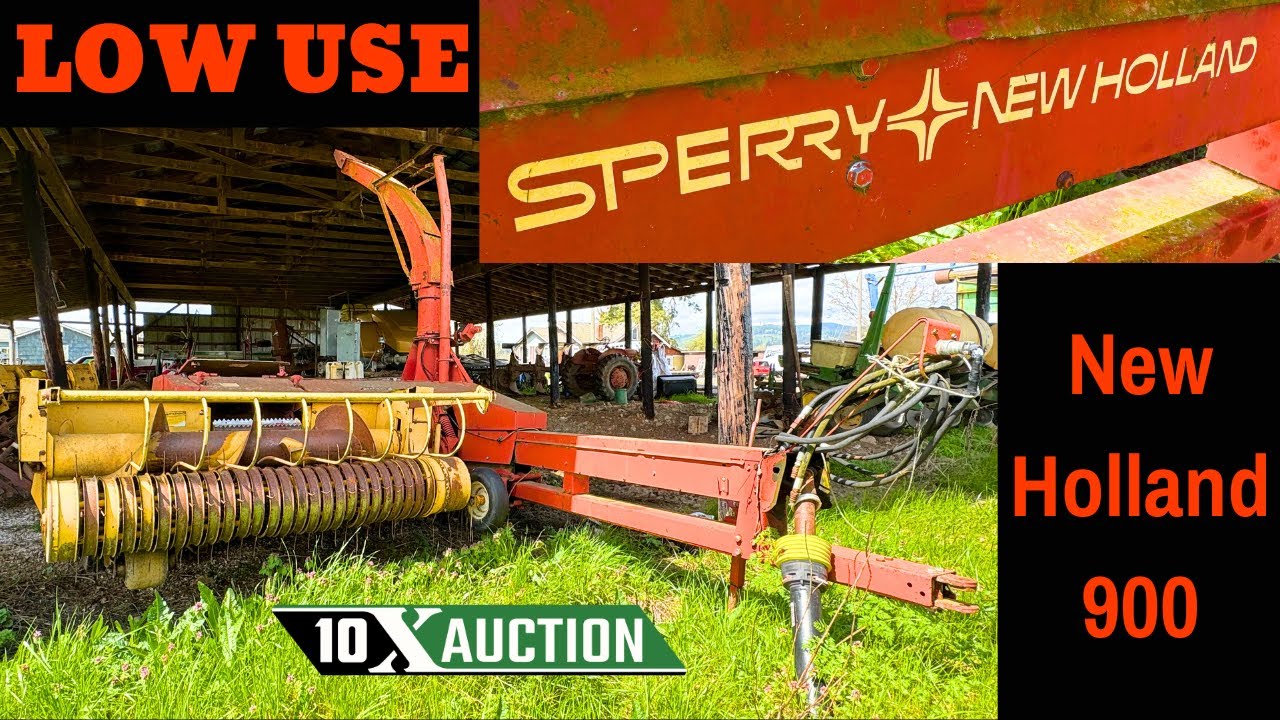 SPERRY NEW HOLLAND 900  10X AUCTION  AuctionTime/TractorHouse