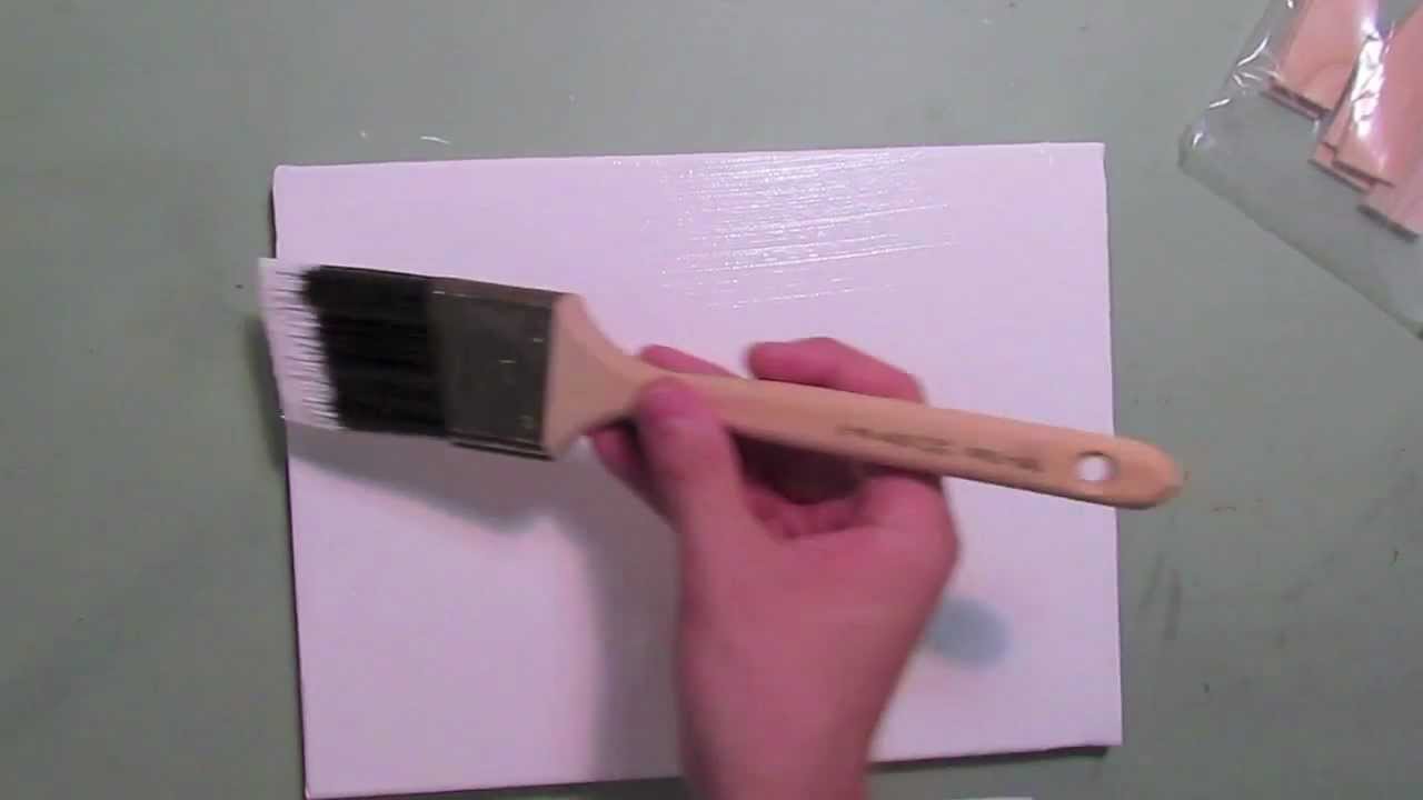Getting Started With Posca Paint Pens - Part 2 - Prepping Canvas