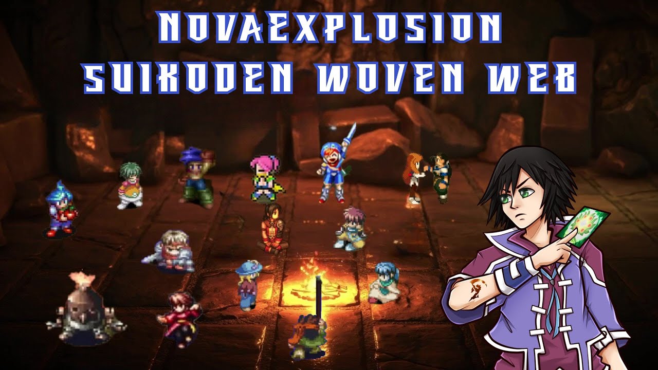 Suikoden Woven Web of the Centuries Blind Playthrough with Nova Stream 6