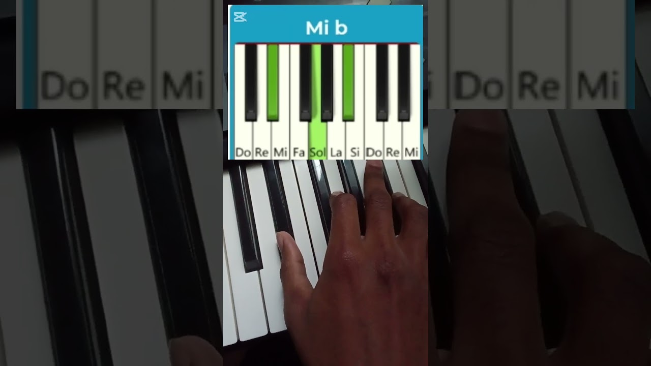 Te enseño a tocar todos los acordes Mayores y menores en el piano 