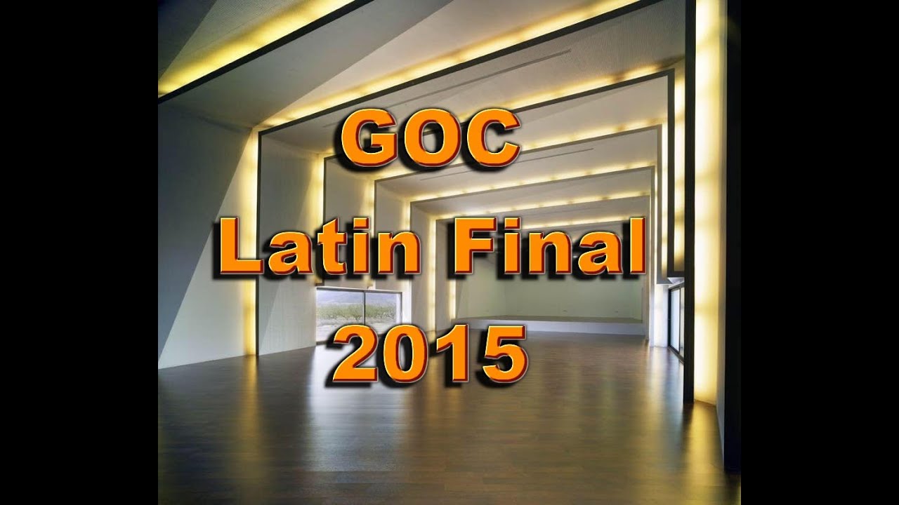 WDSF Latin Final German Open Championship 2015