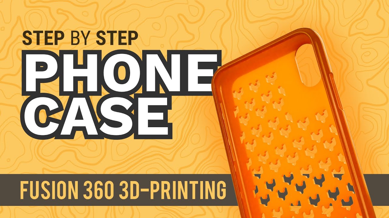 How to 3D Model an iPhone X Phone Case - Learn Autodesk Fusion 360 in 30 Days: Day #10
