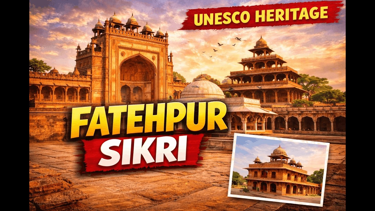 Fatehpur Sikri | UNESCO World Heritage Site | Agra and Delhi Diaries 2024 | @FlavoursNFootnotes