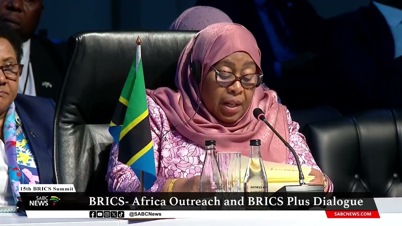 BRICS Summit I Remarks by Tanzania's President, Samia Suluhu