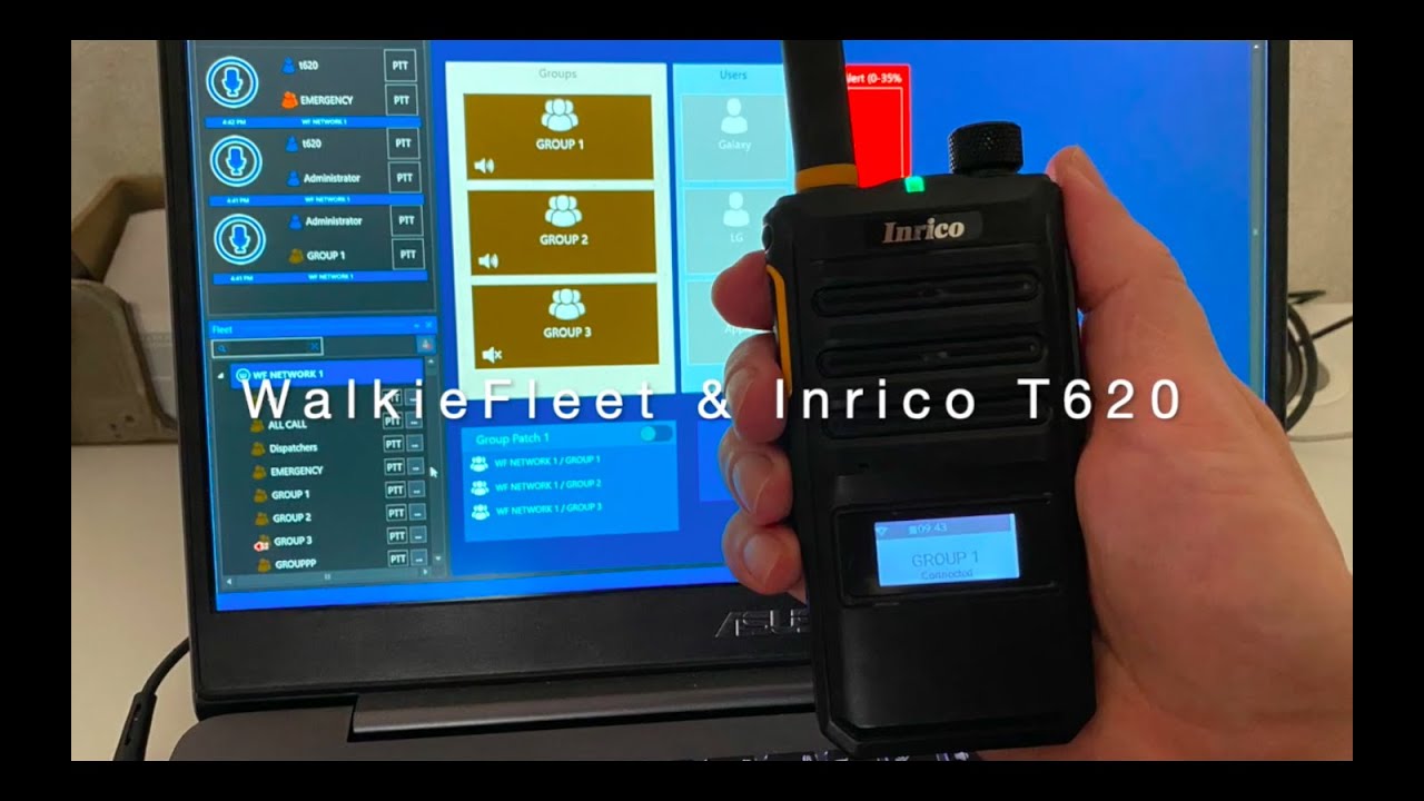 WalkieFleet & Inrico T620