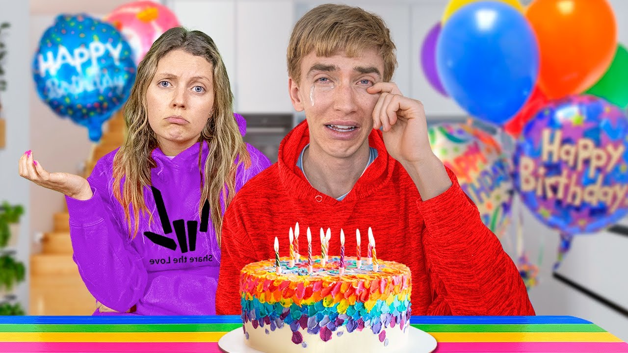 Мой брат был совсем один в свой день рождения!! (Они забыли)