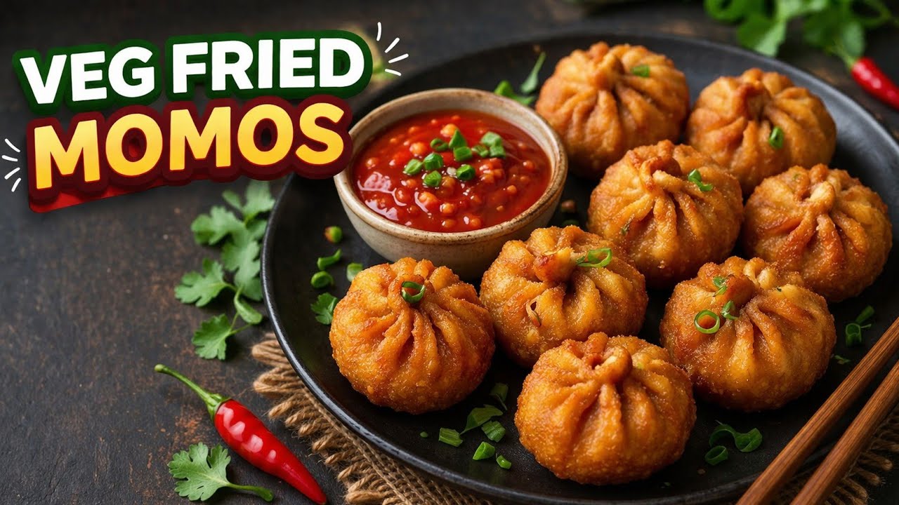 Crispy Fried Momos Recipe | Street Style Momos at Home | क्रिस्पी और टेस्टी फ्राइड मोमोज 