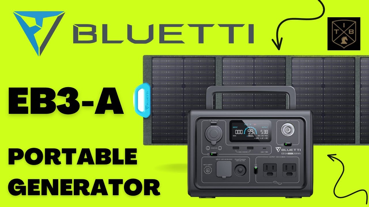 Bluetti EB3-A Portable Power Station