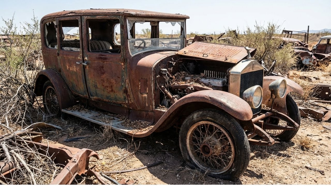 Full Restoration of 1907 Rolls-Royce Silver Ghost | Polishing the Aluminum Cowl | LUXURY BUILT