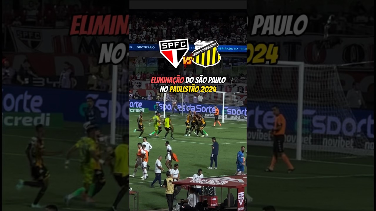 MORUMBIS FICOU EM SIL&Ecirc;NCIO #reels #saopaulo #novorizontino #paulistao #futebol #vlog #estadio