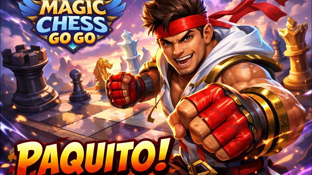 MAGİC CHESS GO GO PAQUITO Easy Win with a Perfect Combo