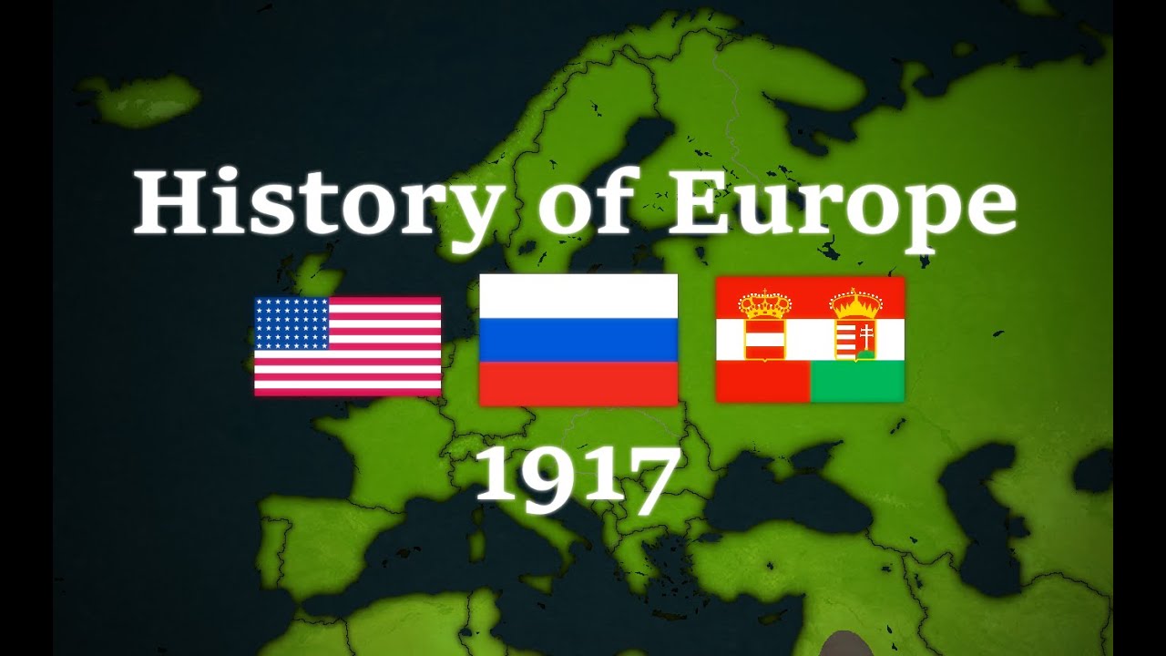 History of Europe in Countryballs (1917)