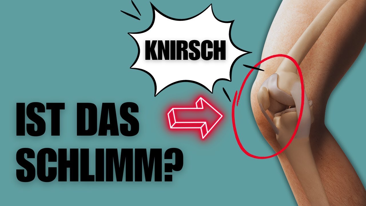 Knirschen im Knie: Solltest du dir Sorgen machen?