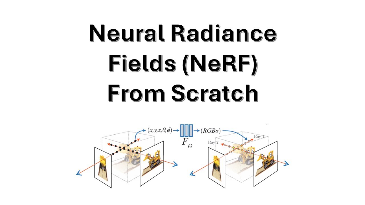 Neural Radiance Fields (NeRF) From Scratch using PyTorch