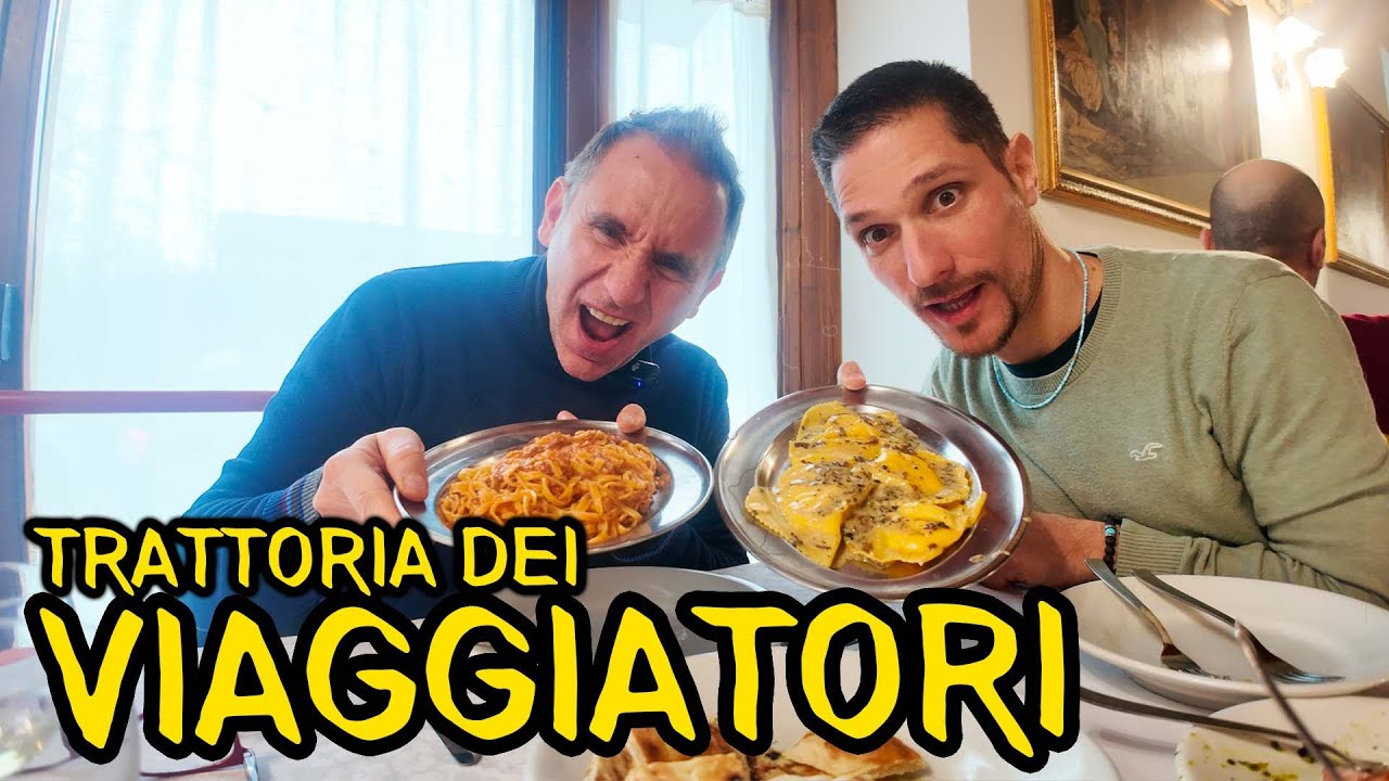MANGIO CON UN VIAGGIATORE IN TRATTORIA