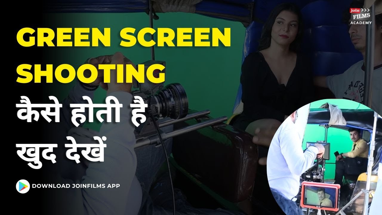 SHOOTING on CHROMA | Green Screen Shooting | On Location | JoinFilms App