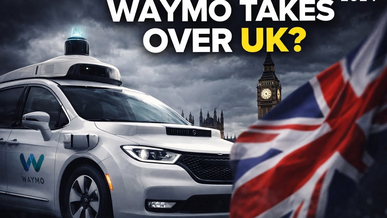 WAYMO TAKES OVER UK ? ROBOT TAXIS  IN LONDON COMPETES TESLA #waymo #tesla #uk #london #robot #taxis 