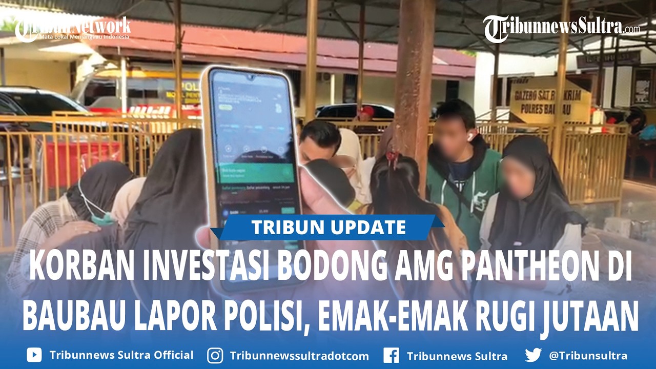 Puluhan Korban Investasi Bodong di Baubau Sulawesi Tenggara Melapor ke Polisi, Ingin Uang Kembali