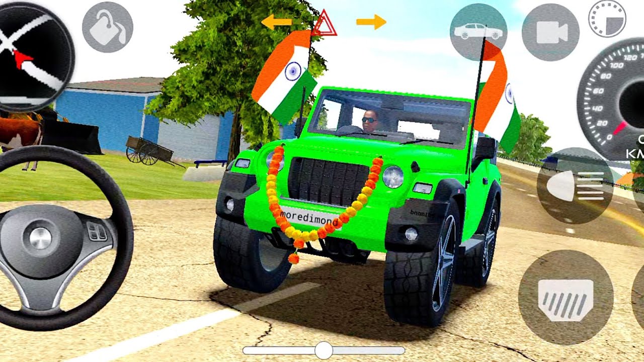 Modified Mahindra Thar 😈 Games: Indian Green Thar (Gadi Wala Games) Car Game Android game - #2026 