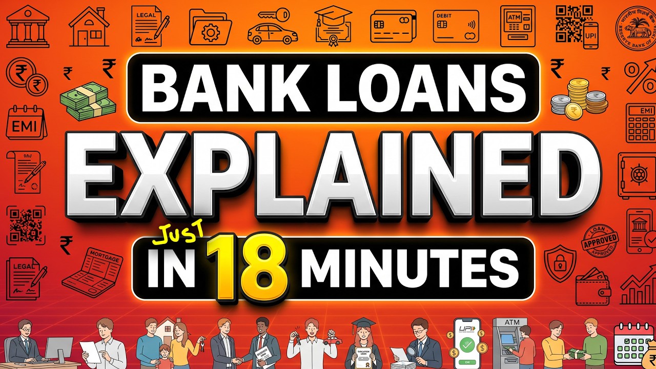 Everything About BANK LOANS in 18 Min | 2D Animation