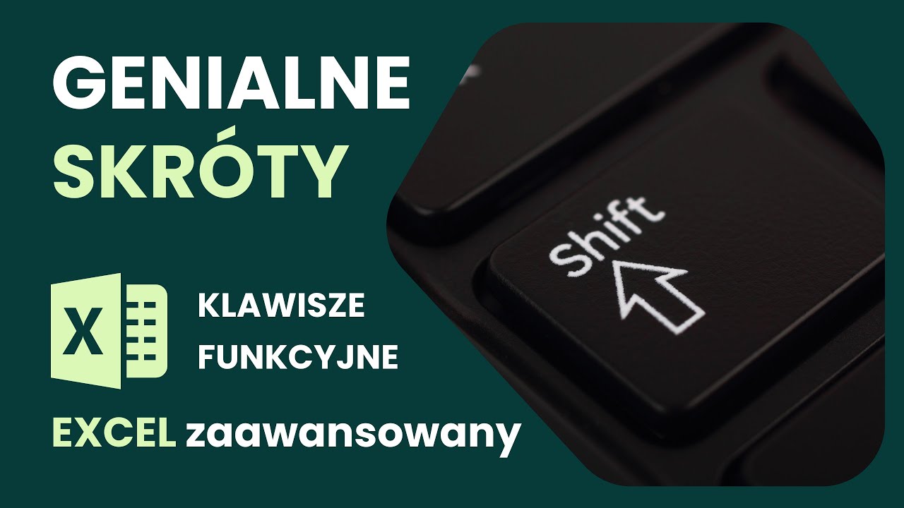 GENIALNE ✅ skróty z klawiszami funkcyjnymi SHIFT+F2 do SHIFT+F12  EXCEL zaawansowany