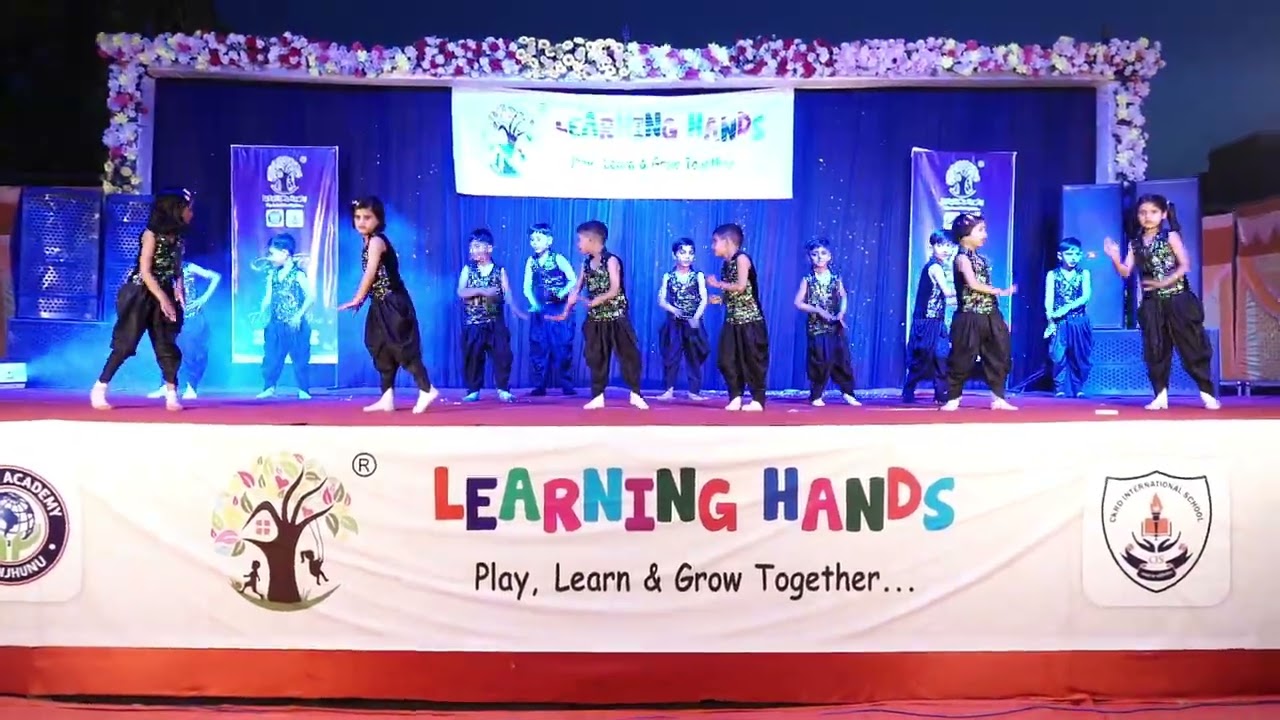 Class-U.kg. wing 2 #learninghands #jhunjhunu #school #playschool #annualfunction #kids #enjoy #love