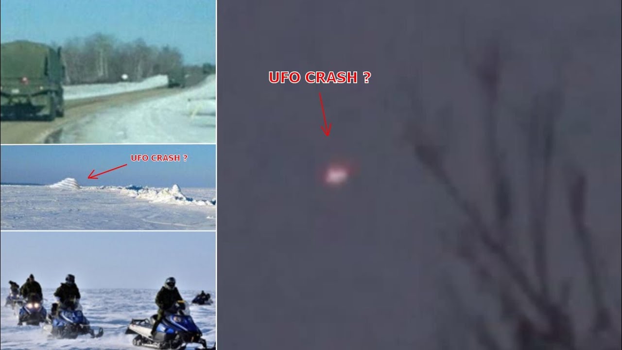 UFO Crash Filmed in Manitoba CANADA by Witness!