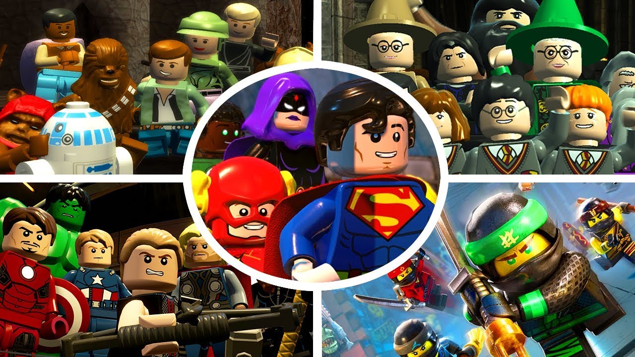 Все концовки в видеоиграх LEGO