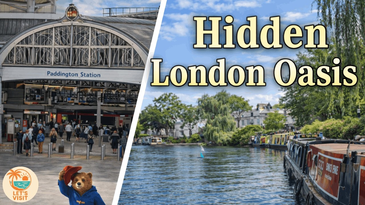 Paddington Station to Little Venice 🇬🇧 | London’s Hidden Gem Canal Walk