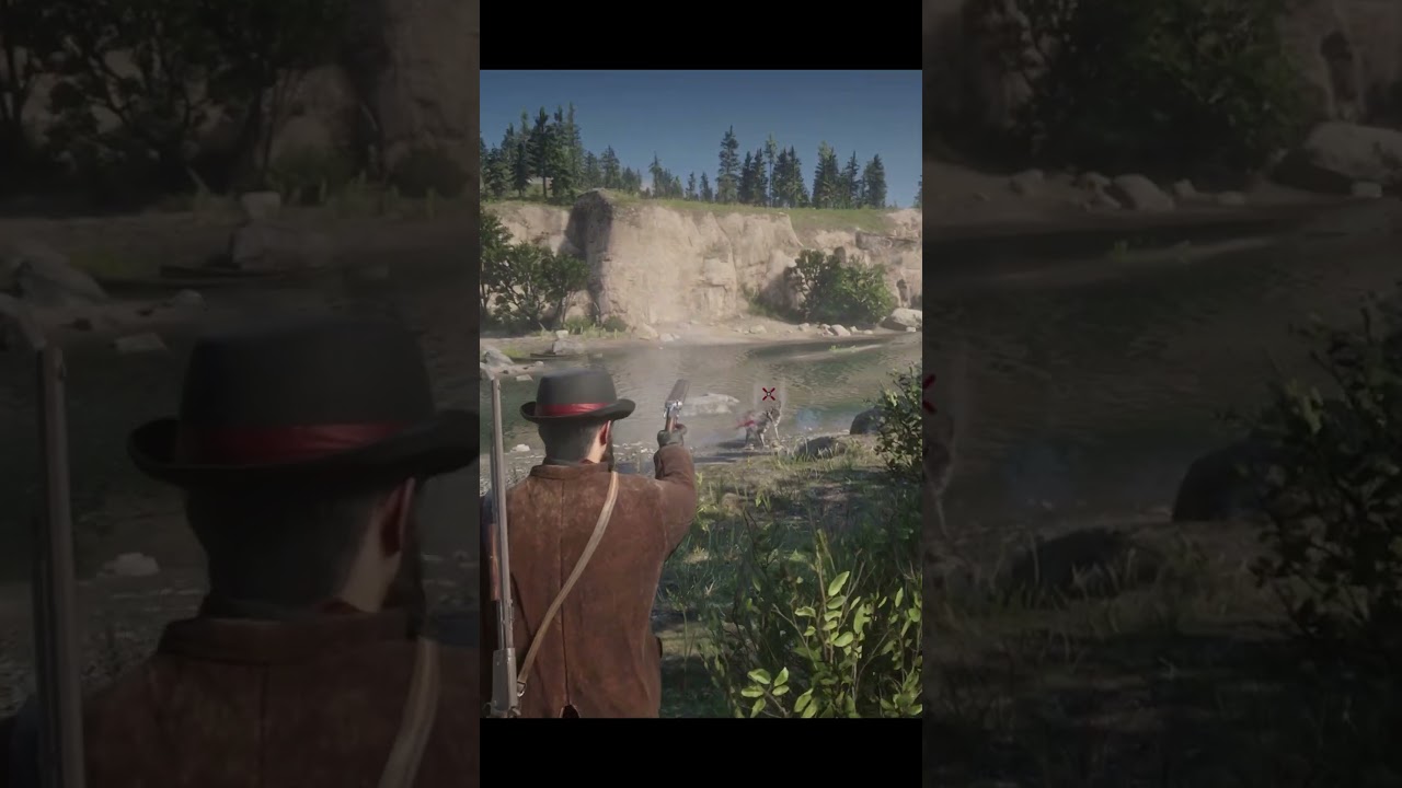 Dwa Widłorogi z obrzyna #rdr2 #johnmarston #geweer #hunting