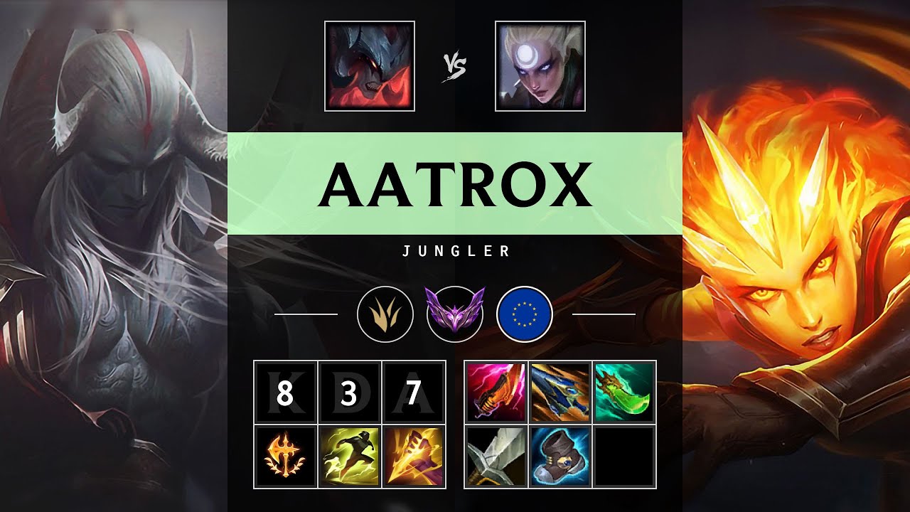 Aatrox Jungle vs Diana - EUW Master Patch 25.20