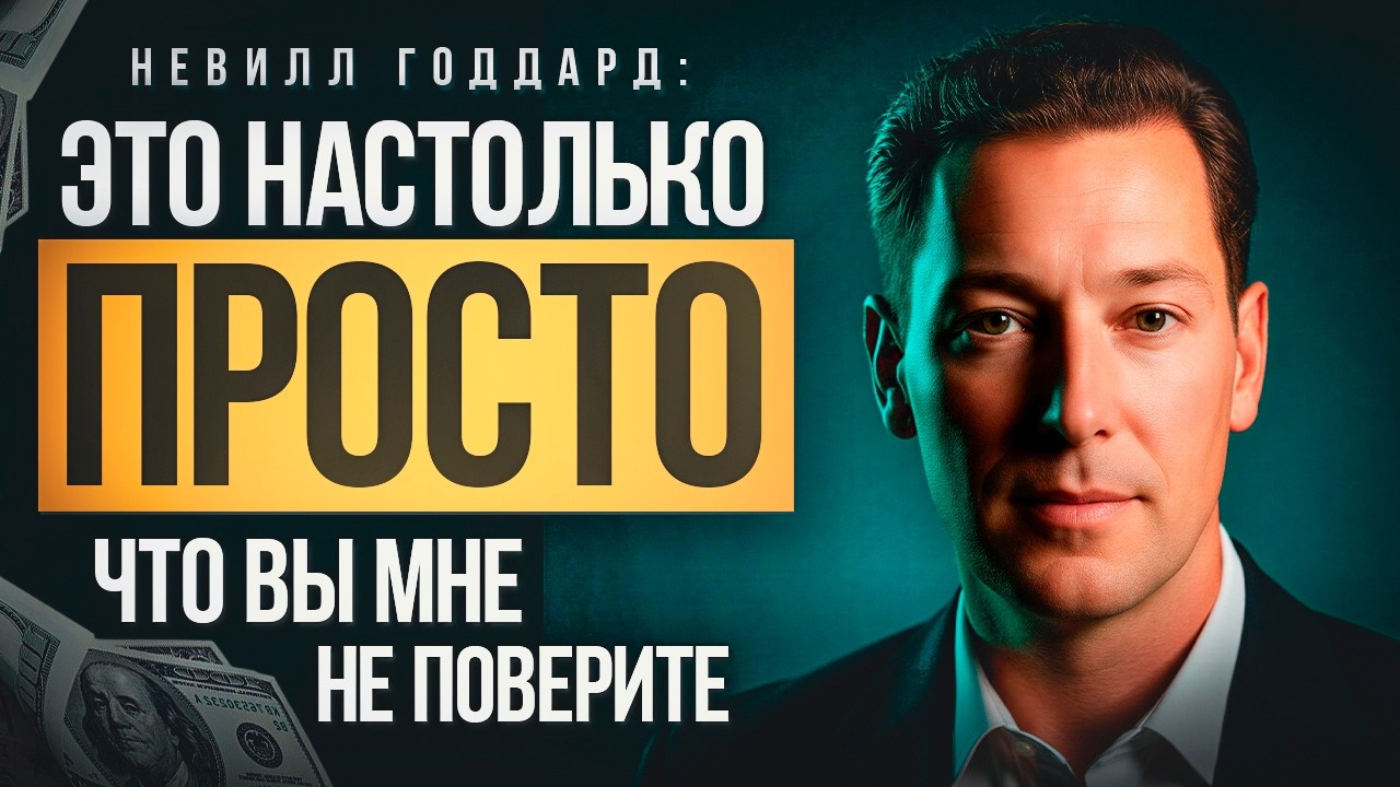 Самое РАДИКАЛЬНОЕ Учение Невилла Годдарда |  Не верьте в свою 