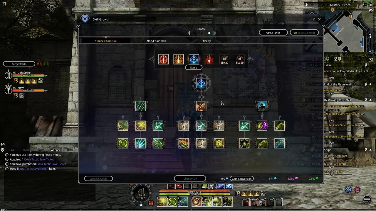 Bless Online - Ranger Skill Overview