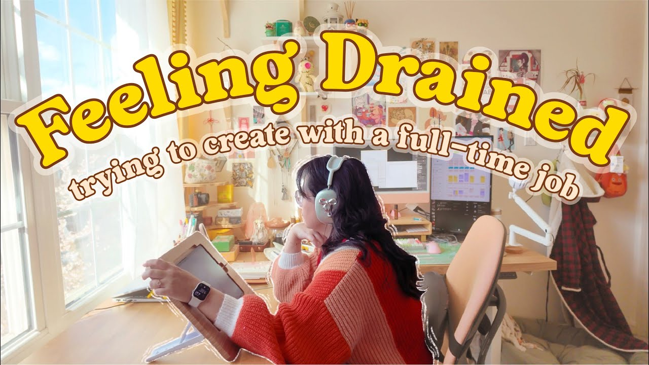 trying to start an art business with a full-time job ☁️ artist diaries ✶ ep. 2