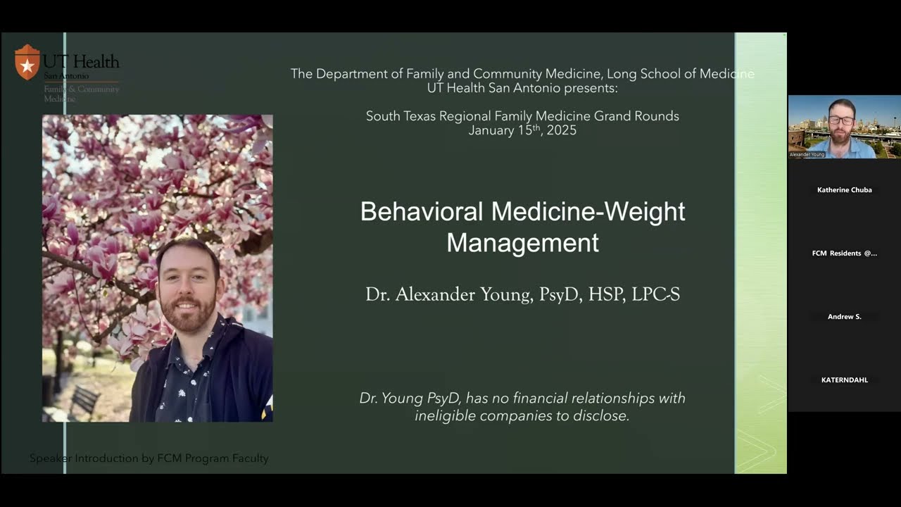 Behavioral Medicine-Weight Management