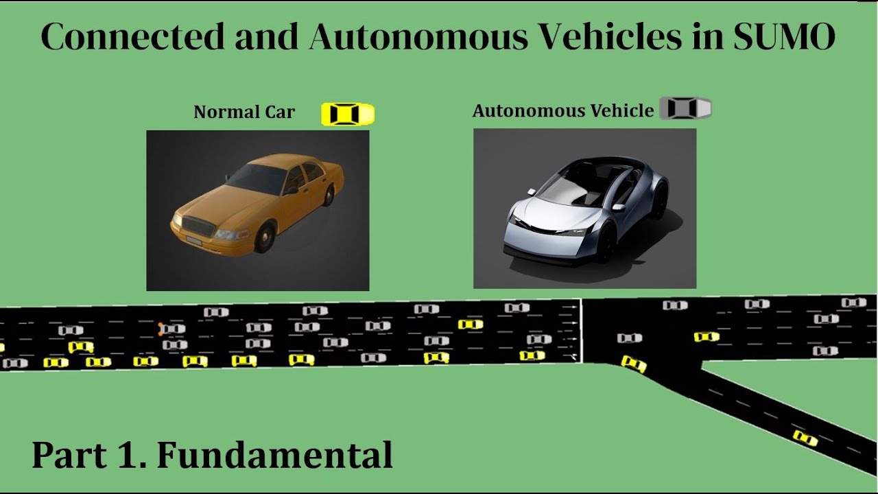 Fundamental of Connected and Autonomous Vehicles in SUMO (Part 7.1)