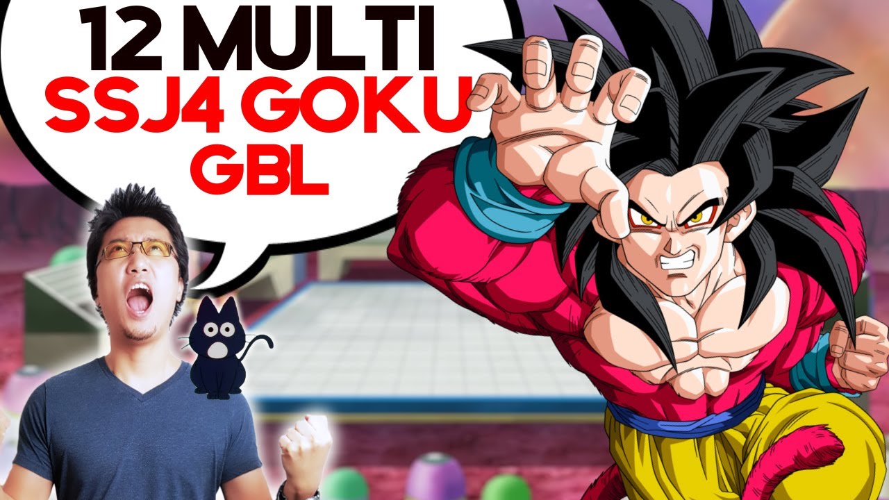 INVOCATIONS SSJ4 GOKU GBL : on claque 12 multi !!!