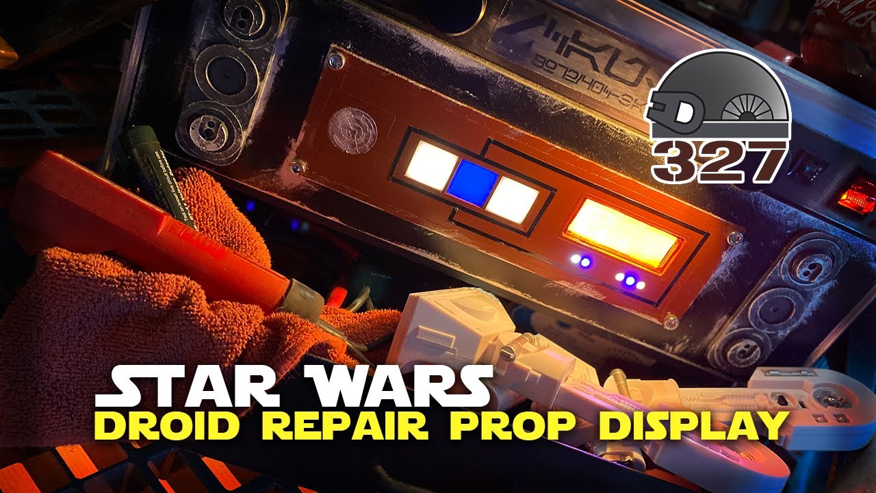 Star Wars Droid Repair Prop Display