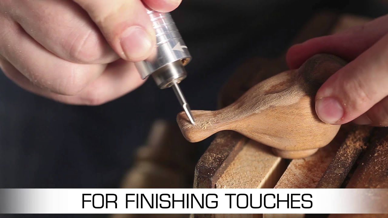 Woodcarving with the NEW Dremel FortiFlex Heavy Duty FlexShaft