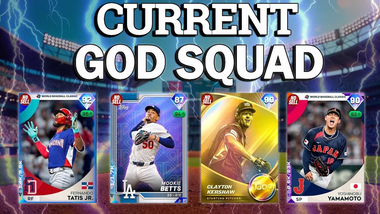My current GOD SQUAD!